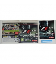 Caja y Manual, Formula one 2013 F1, playstation 3, Pal-Fr. SIN JUEGO