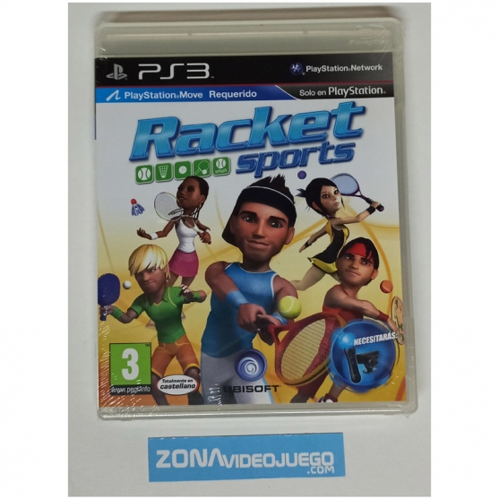Racket Sports, Sony Playstation 3, Pal-Esp