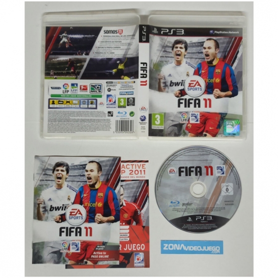 Fifa 11, Sony Playstation 3, Pal-Esp