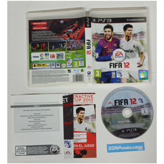 Fifa 12, Sony Playstation 3, Pal-Esp