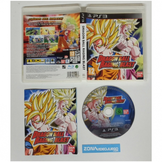 Dragon Ball Raging Blast, Sony Playstation 3, Pal-Esp
