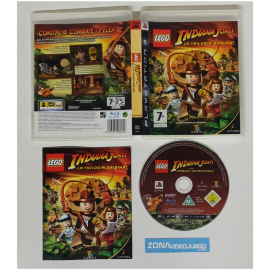 Lego Indiana Jones La Trilogía Original, Sony Playstation 3, Pal-Esp