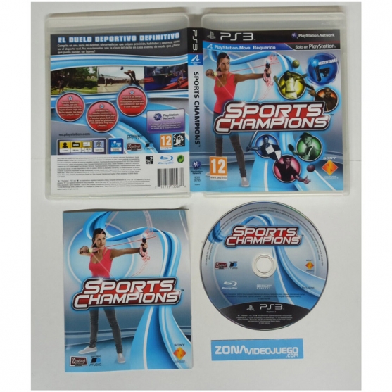 Sports Champions, Sony Playstation 3, Pal-Esp
