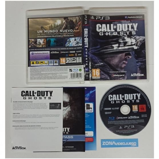 Call of Duty Ghosts, Sony Playstation 3, Pal-Esp