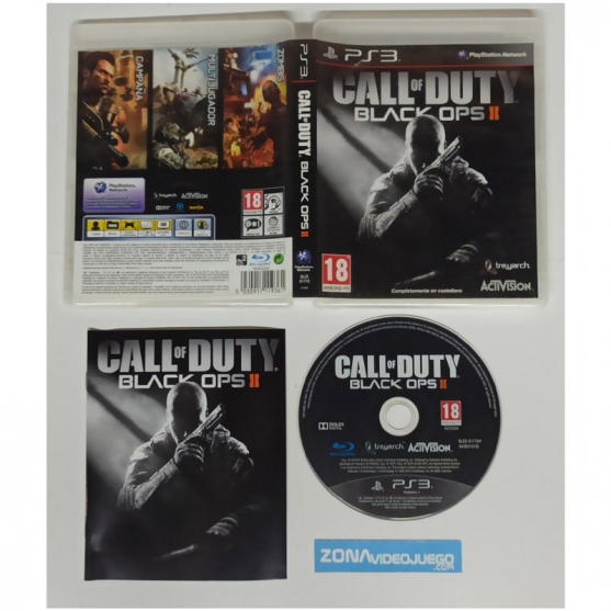 Call of Duty Black Ops II, Sony Playstation 3, Pal-Esp