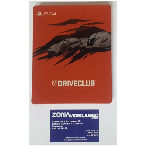 Steelbook (Caja Metálica) DRIVECLUB, PLAYSTATION 4, Sin Juego