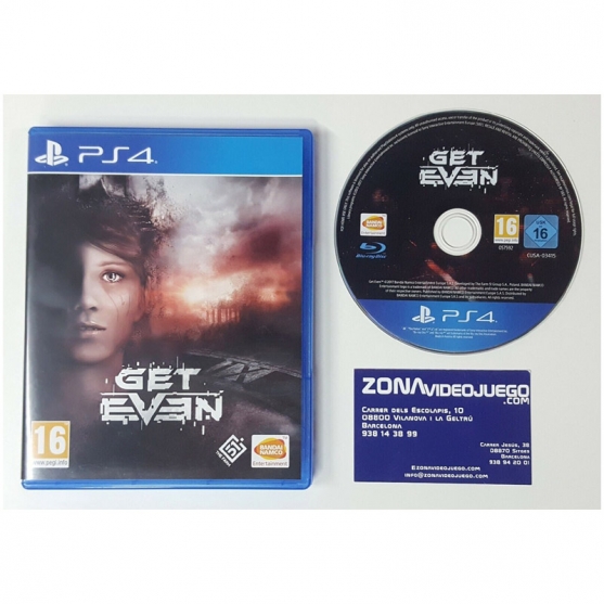 Get even, Playstation 4, Pal-esp