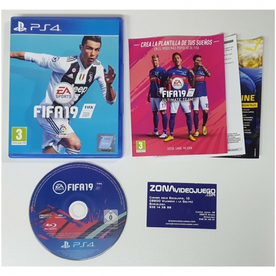Fifa 19, Playstation 4, Pal-esp
