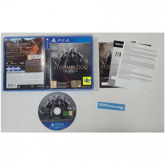 Stormblood Final Fantasy Online Expansión. Playstation 4, Pal-Esp