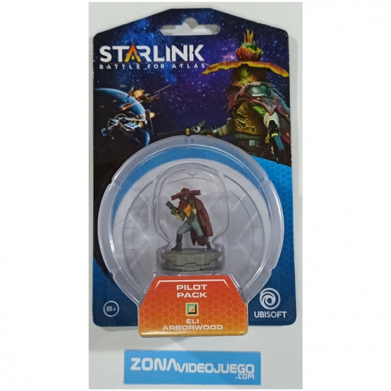 Starlink Battle for Atlas Pilot Pack, Eli Arbonwood, Nuevo a estrenar. PAL