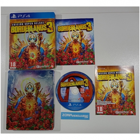 Edición Super Deluxe Borderlands 3, SonyPlaystation 4, Pal-esp