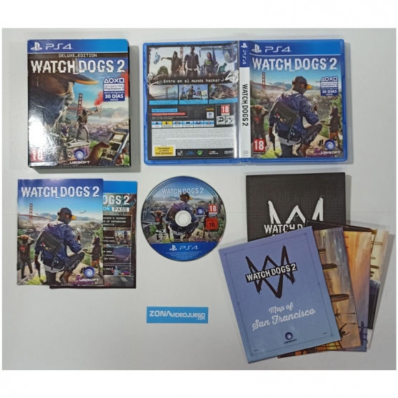 Watch Dogs 2 Deluxe Edition, Sony Playstation 4, Pal-Esp