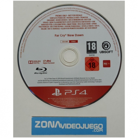 Far Cry New Dawn, Sony Playstation 4, Pal-Eur. Promo Press