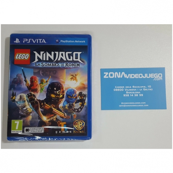 Lego Ninjago la sombra de Ronin, ps vita, pal-esp