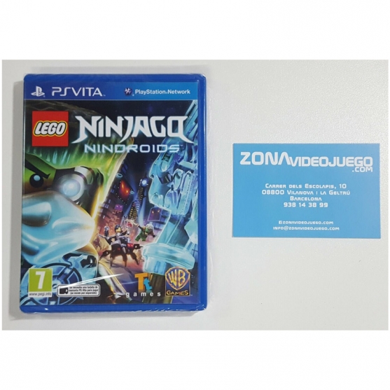 Lego Ninjago Nindroids, ps vita, pal-esp