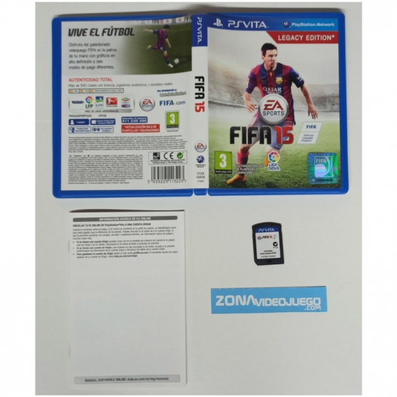 Fifa 15, Sony Playstation Vita, Ps vita, Pal-Esp