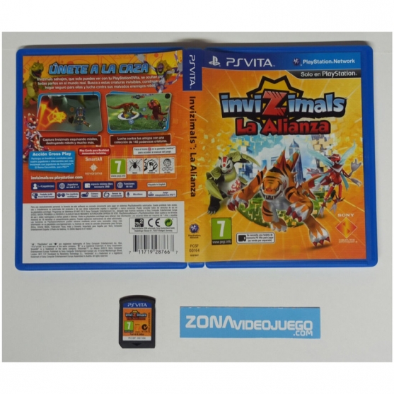 Invizimals La Alianza, Sony Playstation Vita, Ps vita, Pal-Esp