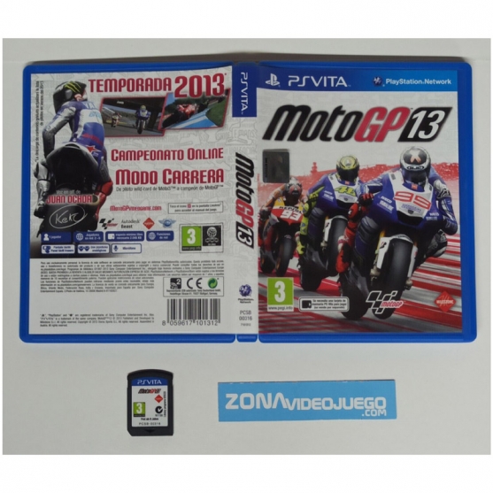 Moto GP 13 Sony Playstation Vita, Ps vita, Pal-Esp