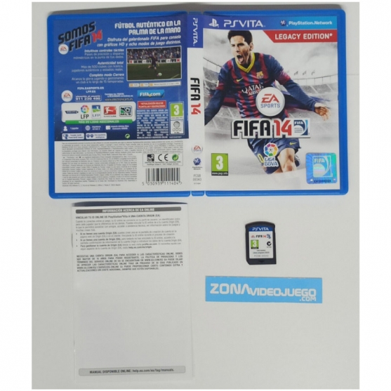 Fifa 14, Sony Playstation Vita, Ps vita, Pal-Esp