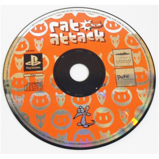 RAT ATTACK, PLAYSTATION/PS ONE, SOLO CD