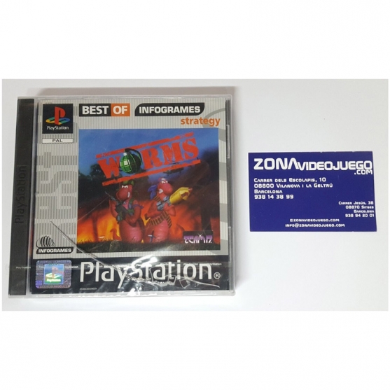 WORMS, PLAYSTATION/PS ONE, PAL-EUR