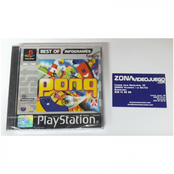 PONG, PLAYSTATION/PS ONE, NUEVO A ESTRENAR, PAL-EUR