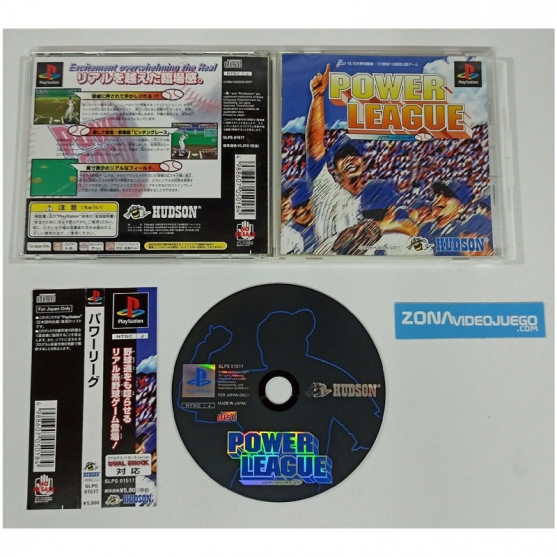 Power League, Sony Playstation, Ntsc-jap