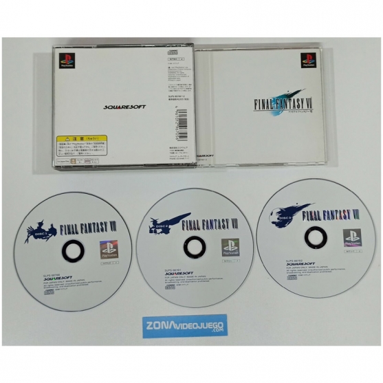 Final Fantay VII, Sony Playstation, Ntsc-jap