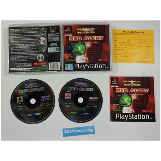 Command & Conquer Red Alert, Sony Playstation, Pal-Esp
