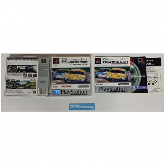 Caja y Manual Toca Touring Car Champion, Sony Playstation 1, Pal-esp. SIN JUEGO