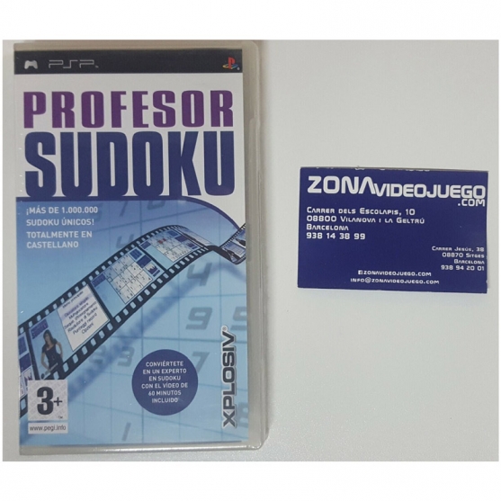 Profesor sudoku, Sony PSP, PAL-ESP