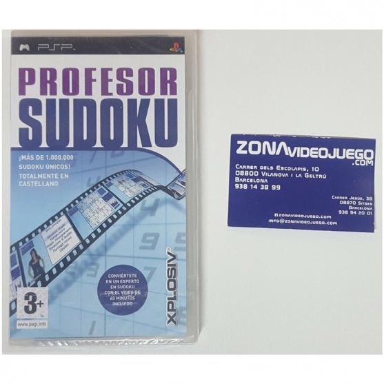 Profesor sudoku, Sony PSP, PAL-ESP