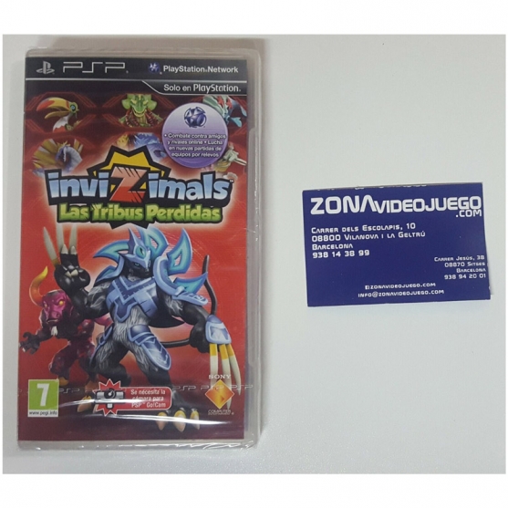 Invizimals Las tribus perdidas, Sony PSP, PAL-ESP