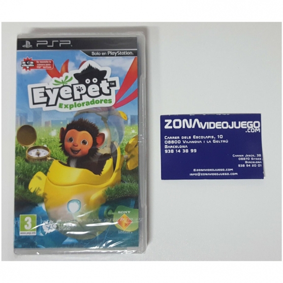 Eye pet Exploradores, Sony PSP, PAL-ESP