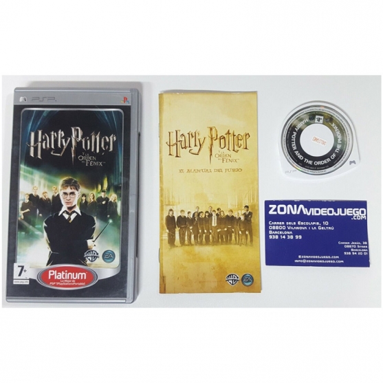Harry Potter y el orden del Fénix, Sony PSP, PAL-ESP