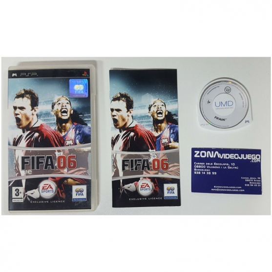 Fifa 06, Sony PSP, PAL-ESP
