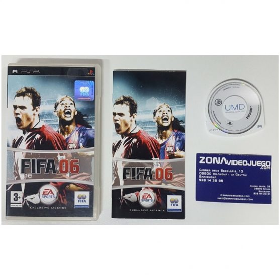 Fifa 06, Sony PSP, PAL-ESP
