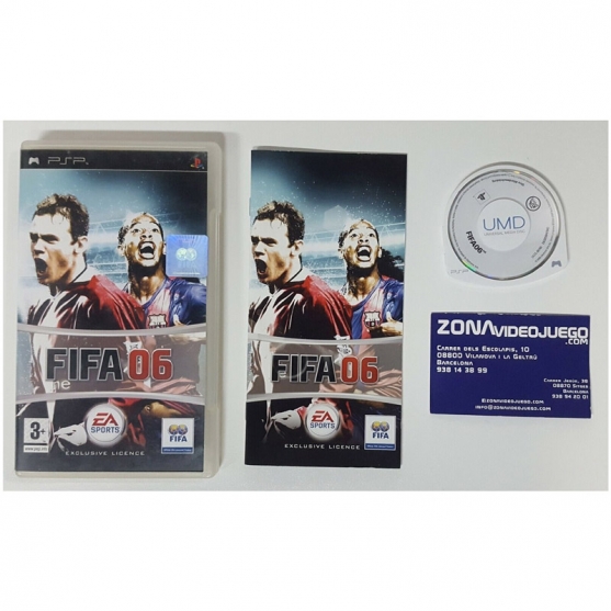 Fifa 06, Sony PSP, PAL-ESP