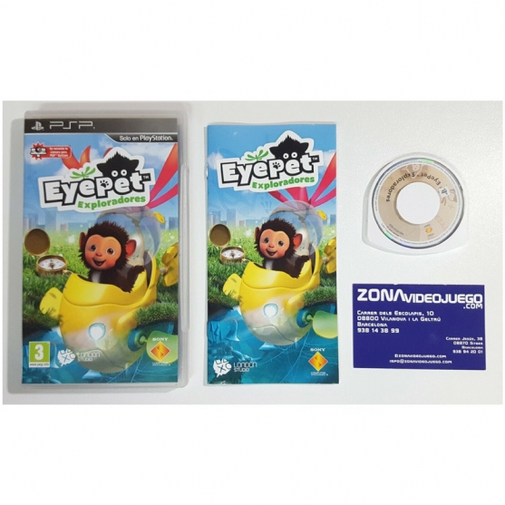 Eye Pet Exploradores, Sony PSP, PAL-ESP