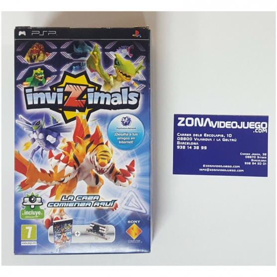 Invizimals + Cámara PSP, Sony PSP, PAL-ESP