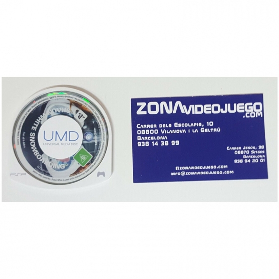 Shaun White Snowboarding, Sony PSP, PAL-ESP