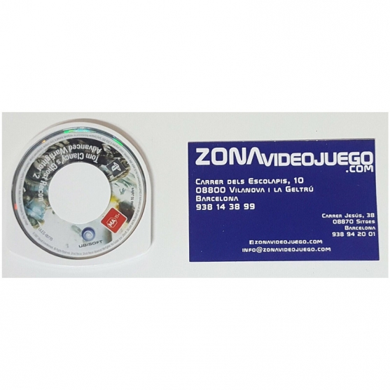 Tom Clancy's Ghost Recon Advanced Warfighter 2, Sony PSP, PAL-ESP