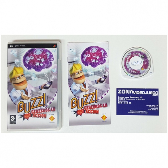 Buzz! Cerebros en Acción, Sony PSP, PAL-ESP