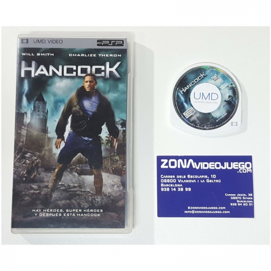 Hancock, Sony Psp Umd Video, Pal-Esp