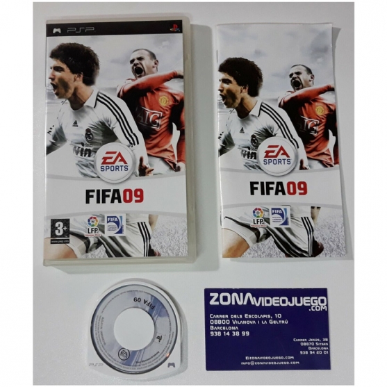 Fifa 09, Sony Psp, Pal-Esp