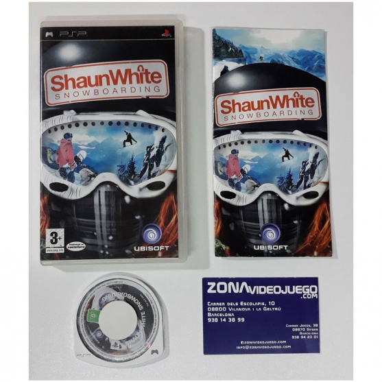Shaun White Snowboarding, Sony Psp, Pal-Esp