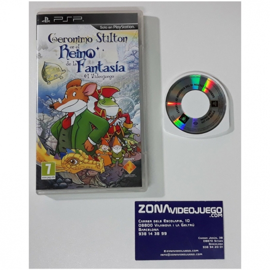 Geronimo Stilton en el reino de la fantasía, Sony Psp, Pal-Eur