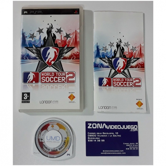 World Tour Soccer 2, Sony Psp, Pal-Esp