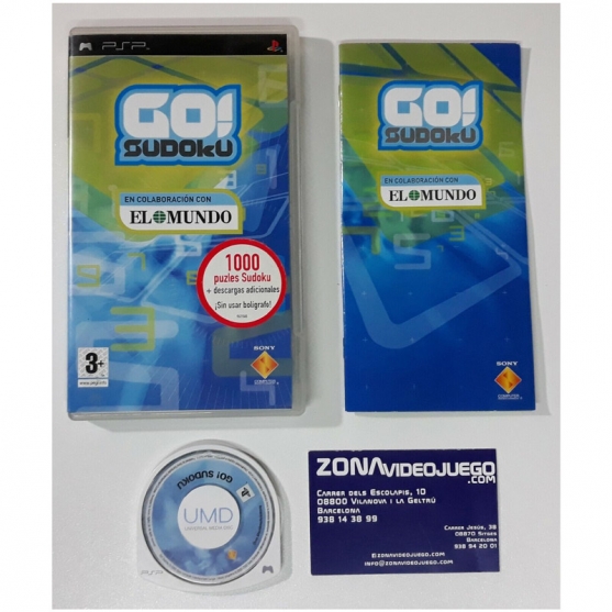 Go! Sudoku, Sony Psp, Pal-Esp