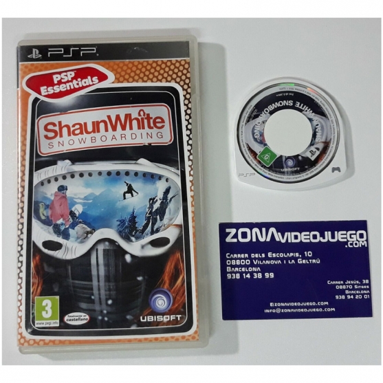 Shaun White Snowboarding, Sony Psp, Pal-Esp